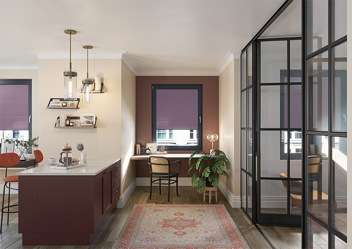 Umbra (Blackout), Plum - Stick Fit Honeycomb Blind - Image 8